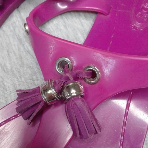 Tod's purple flip flops size 38 - Picture 6 of 6